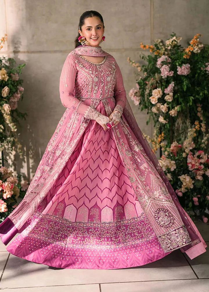 Mastani by Mushq Embroidered Chiffon Suits Unstitched 4 Piece MQ24MT MCH-08 Dua - Luxury Collection