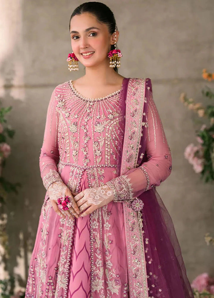 Mastani by Mushq Embroidered Chiffon Suits Unstitched 4 Piece MQ24MT MCH-08 Dua - Luxury Collection