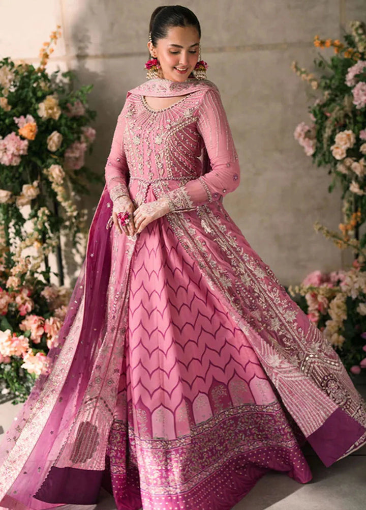 Mastani by Mushq Embroidered Chiffon Suits Unstitched 4 Piece MQ24MT MCH-08 Dua - Luxury Collection