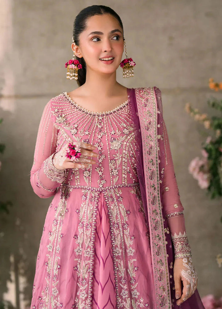 Mastani by Mushq Embroidered Chiffon Suits Unstitched 4 Piece MQ24MT MCH-08 Dua - Luxury Collection