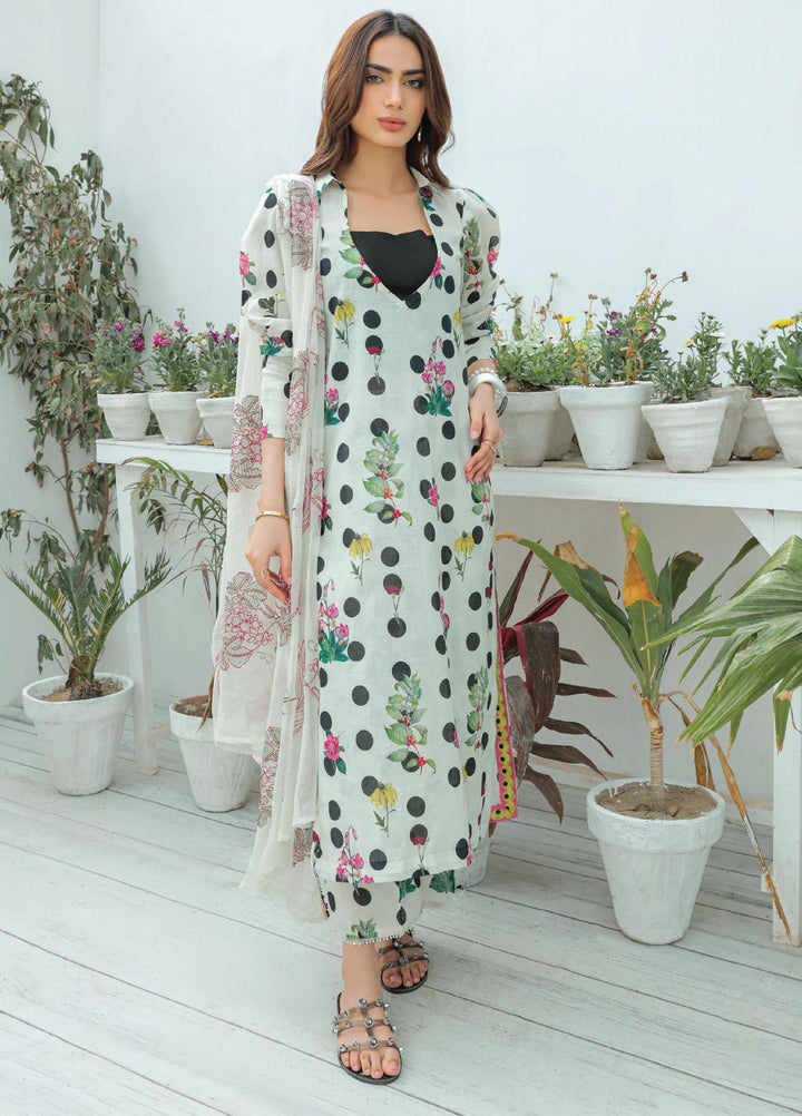 Maya By Humdum Printed Lawn Suits Unstitched 3 Piece HD23MY D-02 - Summer Collection