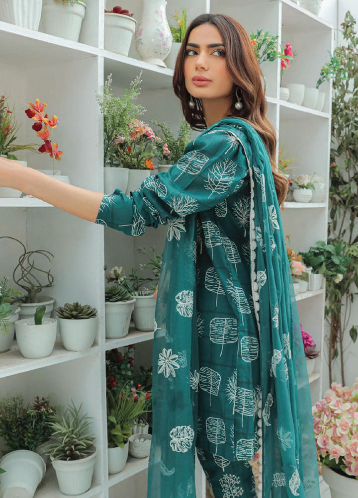 Maya By Humdum Printed Lawn Suits Unstitched 3 Piece HD23MY D-04 - Summer Collection
