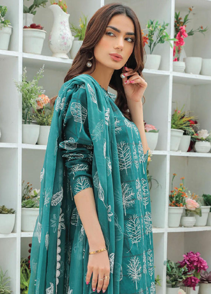 Maya By Humdum Printed Lawn Suits Unstitched 3 Piece HD23MY D-04 - Summer Collection