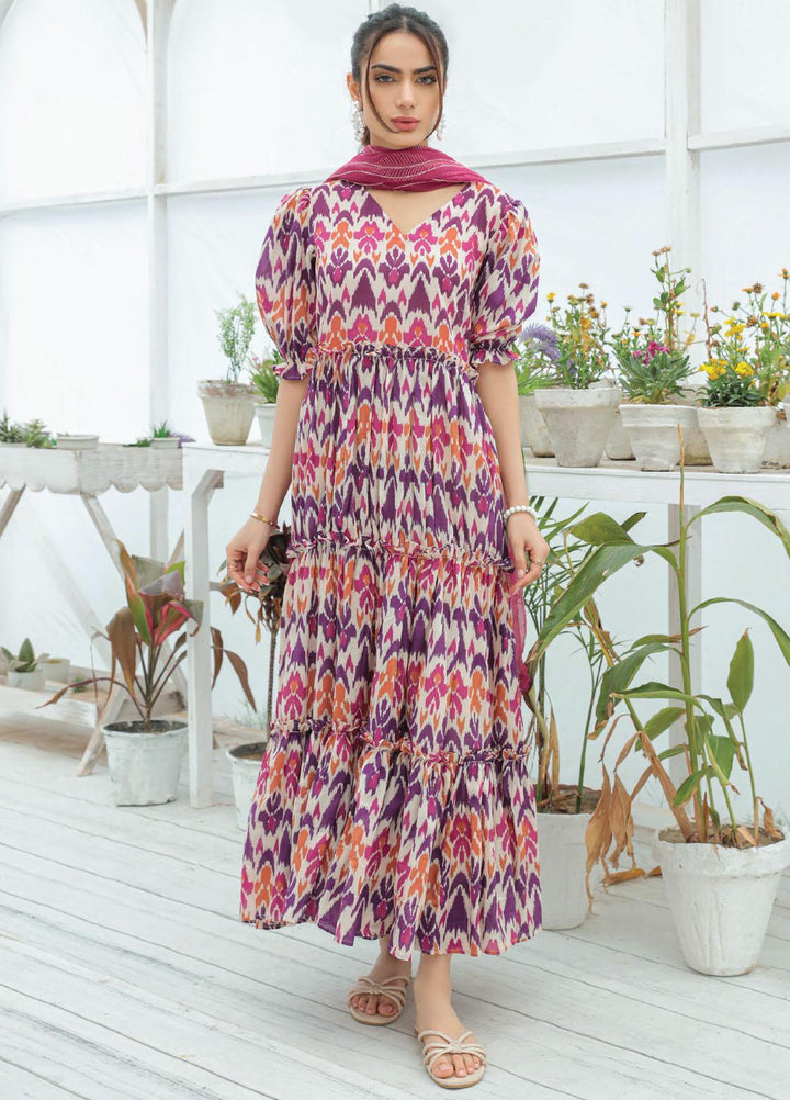 Maya By Humdum Printed Lawn Suits Unstitched 3 Piece HD23MY D-05 - Summer Collection