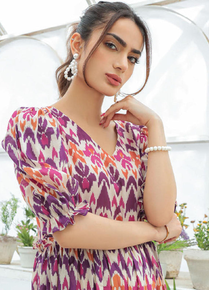 Maya By Humdum Printed Lawn Suits Unstitched 3 Piece HD23MY D-05 - Summer Collection