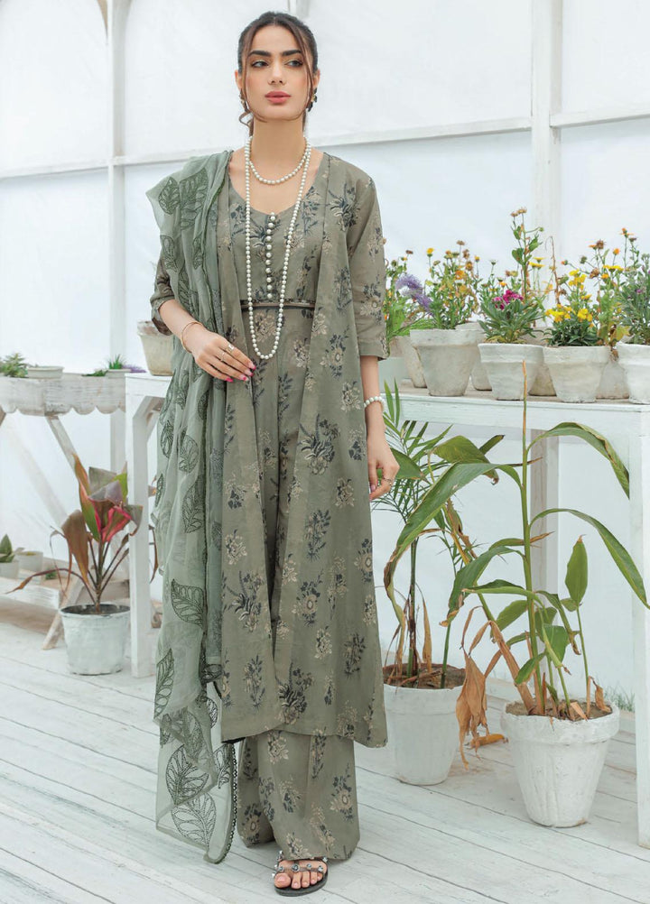 Maya By Humdum Printed Lawn Suits Unstitched 3 Piece HD23MY D-06 - Summer Collection