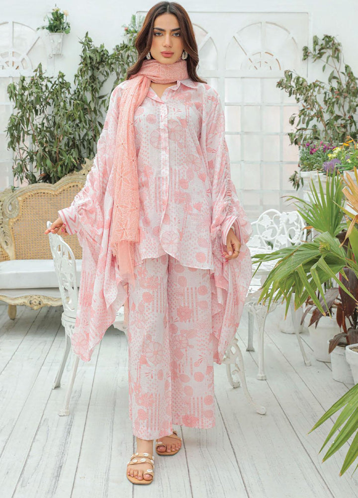 Maya By Humdum Printed Lawn Suits Unstitched 3 Piece HD23MY D-10 - Summer Collection