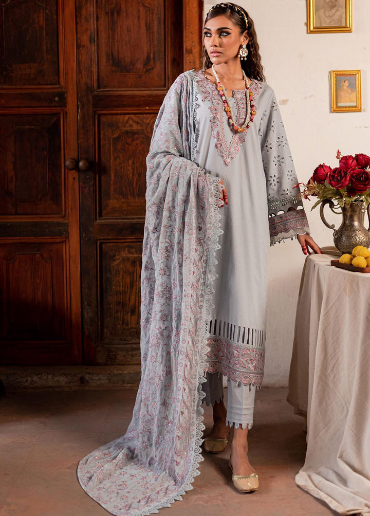 Maya By Nureh Embroidered Lawn Suits Unstitched 3 Piece NU23CC NS-79 - Festive Collection