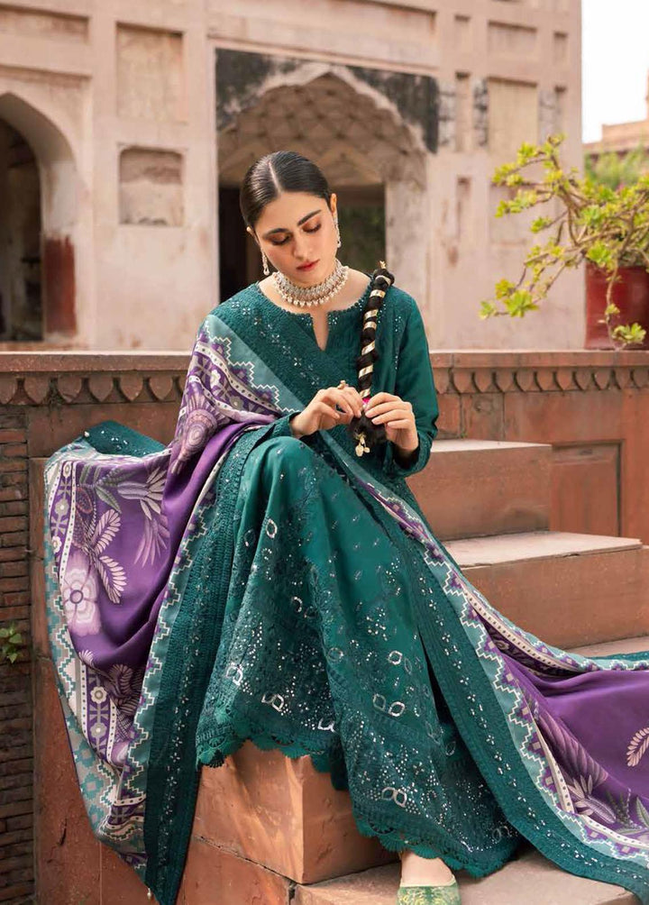 Maya By Nureh Embroidered Khaddar Suits Unstitched 3 Piece NU22MK NW-70 - Winter Collection