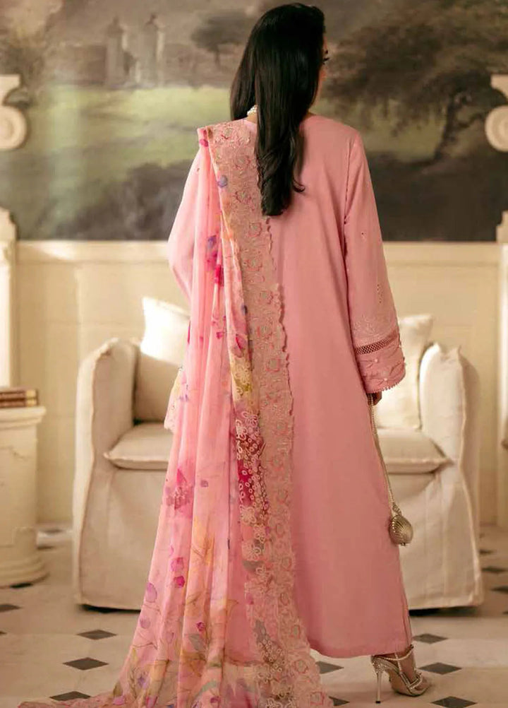 Maya By Nureh  Embroidered Lawn Suit Unstitched 3 Piece NU24ML NS-141 - Summer Collection