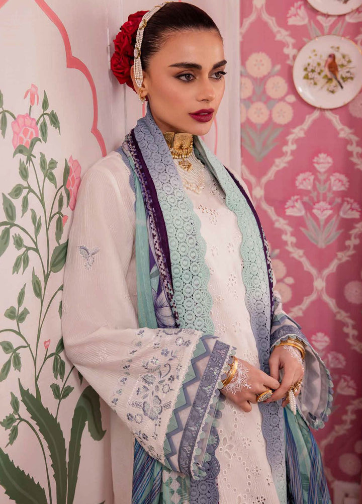 Maya by Nureh Embroidered Lawn Suits Unstitched 3 Piece NU24MJ NS-112 - Summer Collection