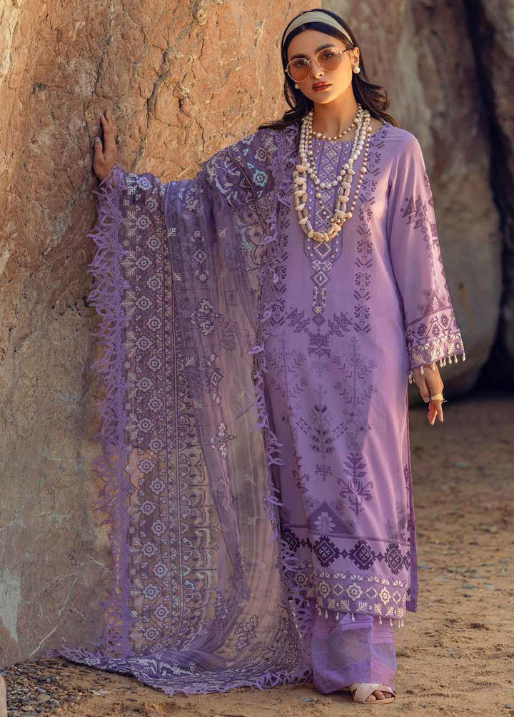 Maya By Nureh Embroidered Lawn Suits Unstitched 3 Piece NU22M NS -31 - Summer Collection