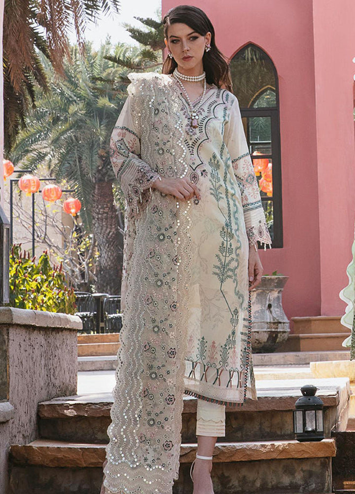 Maya By Nureh Embroidered Swiss Lawn Suits Unstitched 3 Piece NU23ML NS-65 - Luxury Summer Collection