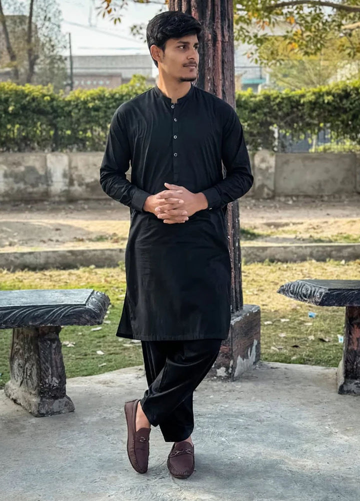 Mazham Pret Plain Cotton Kurta-Shalwar BCSK-S