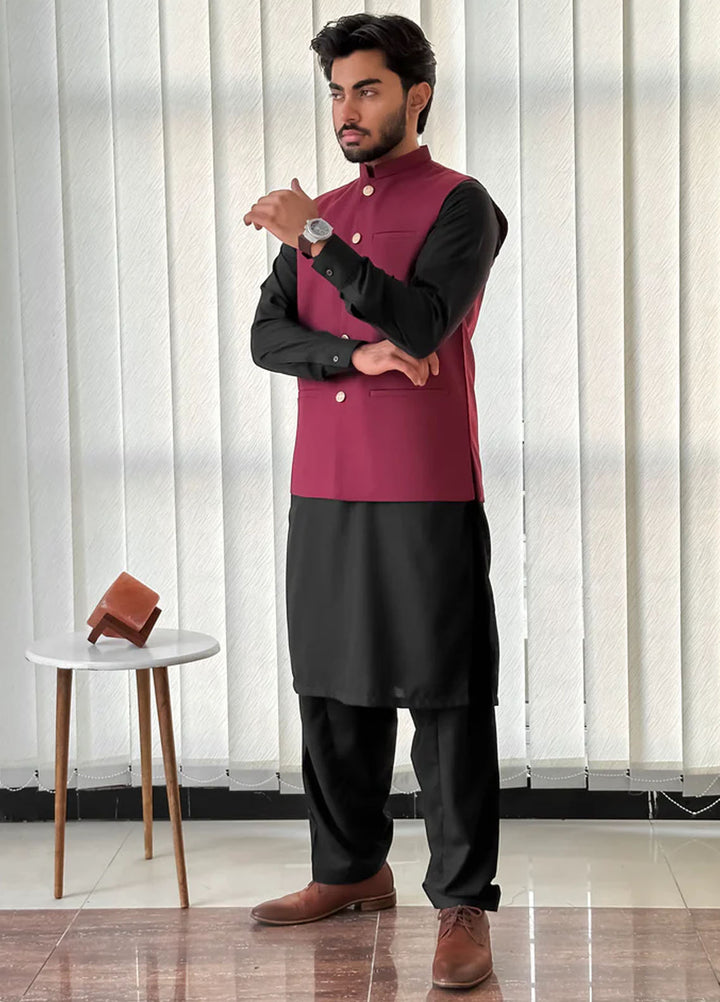 Mazham Pret Plain Suiting Waistcoat MSW-SCB-M