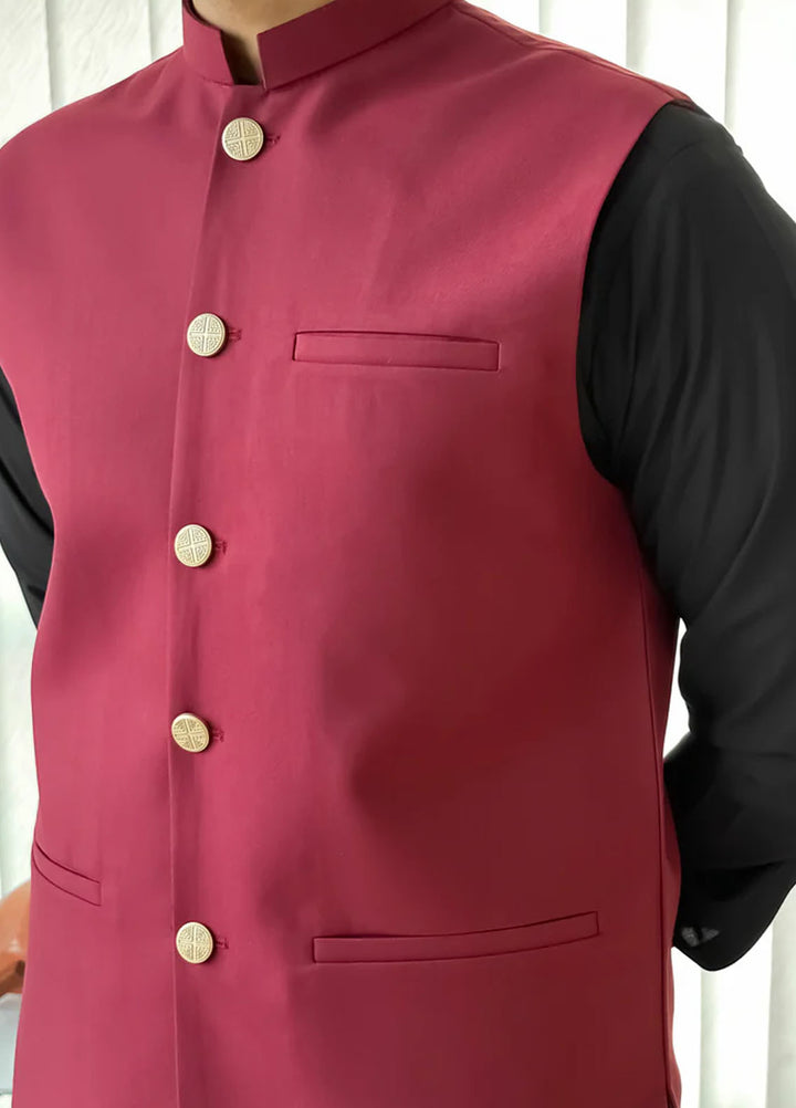 Mazham Pret Plain Suiting Waistcoat MSW-SCB-M