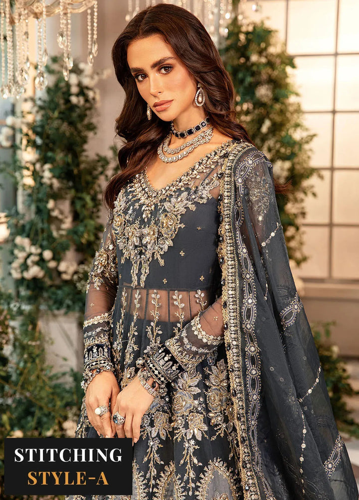 Mbroidered By Maria B Embroidered Suit Unstitched 3 Piece MB24MW D-01 - Wedding Collection