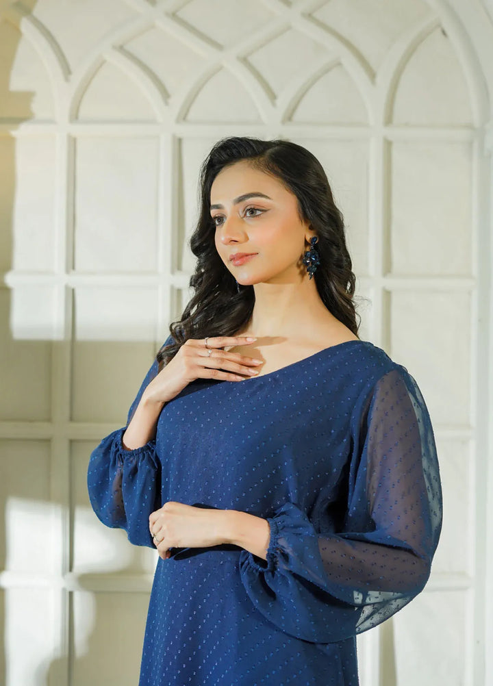 Mebae Apparels Pret Printed Georgette 1 Piece Elegant Flow Maxi