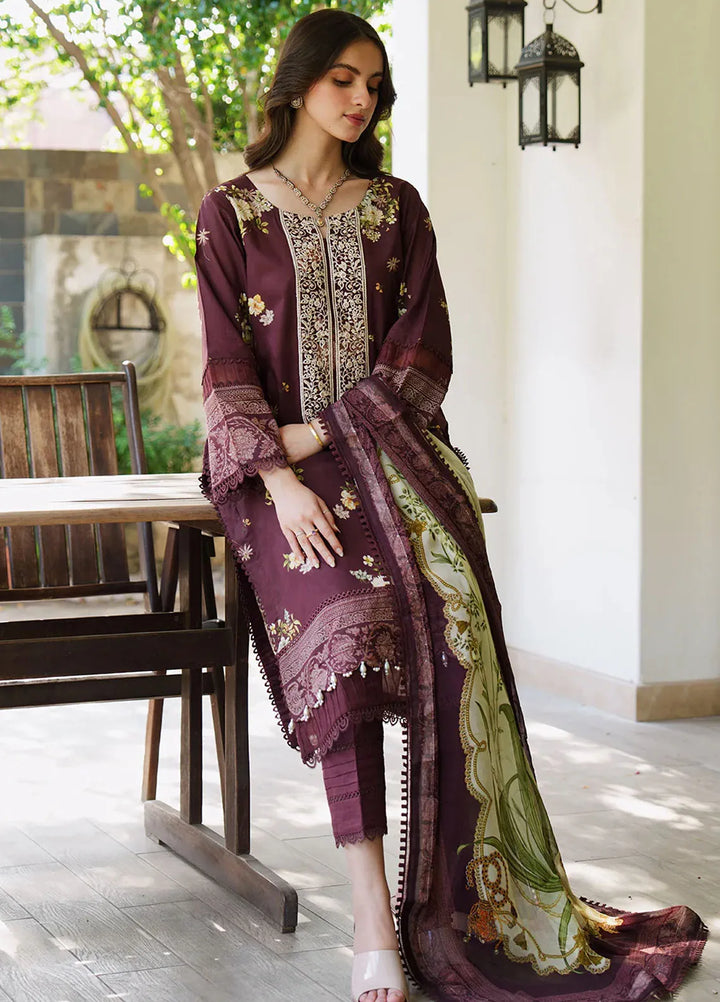 Meerak Embroidered  Suits Unstitched 3 Piece MRK24S Maya - Summer Collection