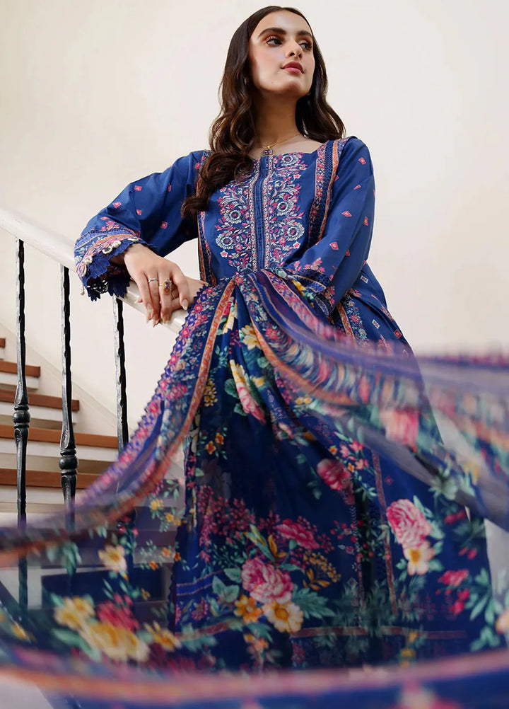 Meerak Embroidered  Suits Unstitched 3 Piece MRK24S Reign - Summer Collection