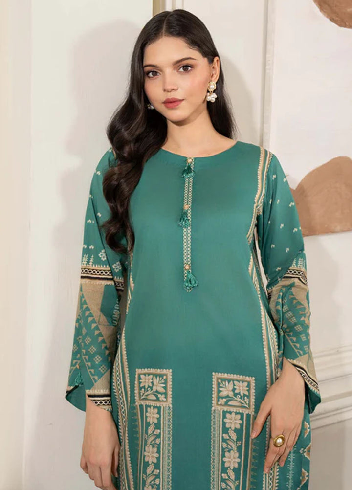 Meerak Pret Printed Lawn 2 Piece Suit Jasmine