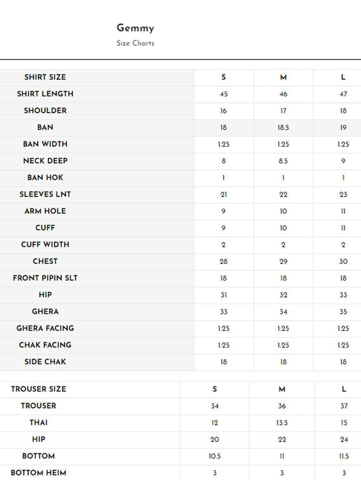 Meerak Pret Printed Raw Silk 2 Piece Suit Gemmy