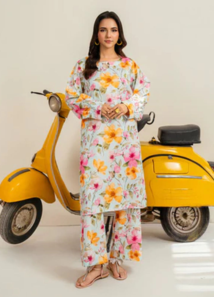 Meerak Pret Printed Silk 2 Piece Suit Mahveen