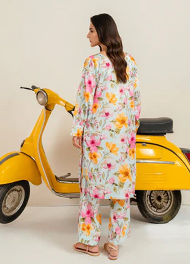 Meerak Pret Printed Silk 2 Piece Suit Mahveen