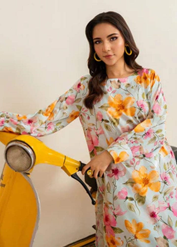 Meerak Pret Printed Silk 2 Piece Suit Mahveen