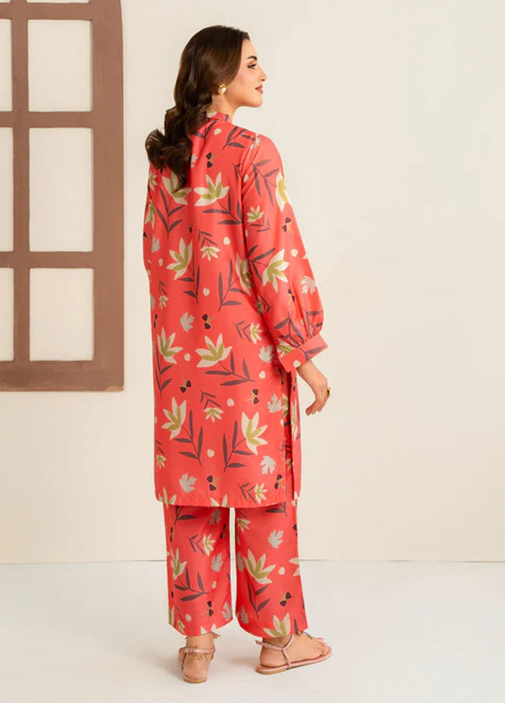 Meerak Pret Printed Silk 2 Piece Suit Omayah