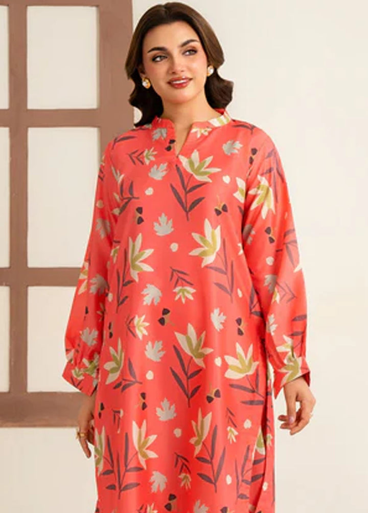 Meerak Pret Printed Silk 2 Piece Suit Omayah