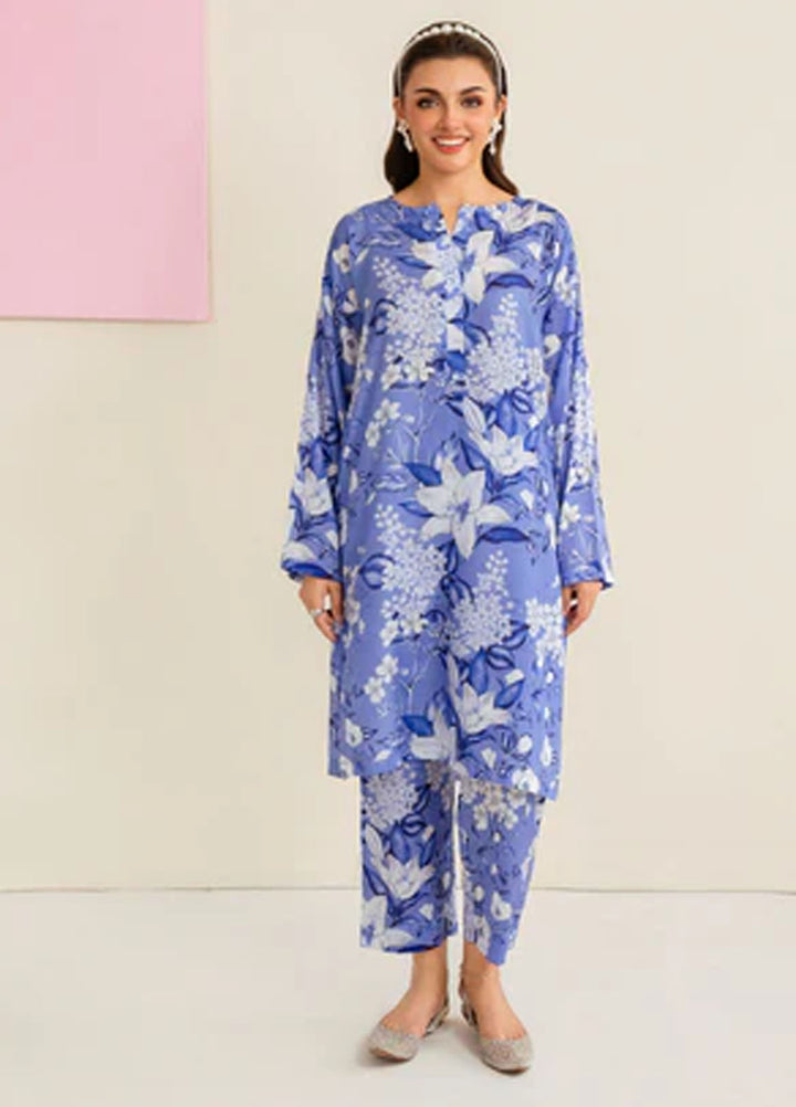 Meerak Pret Printed Silk 2 Piece Suit Rinaya