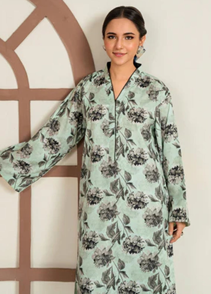 Meerak Pret Printed Silk 2 Piece Suit Velira