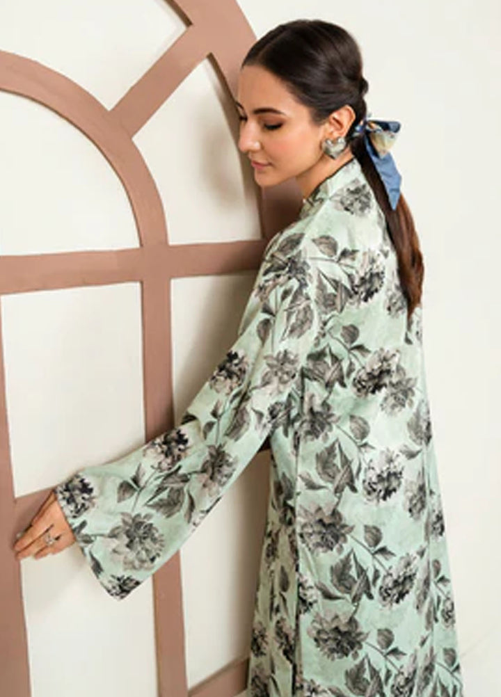 Meerak Pret Printed Silk 2 Piece Suit Velira