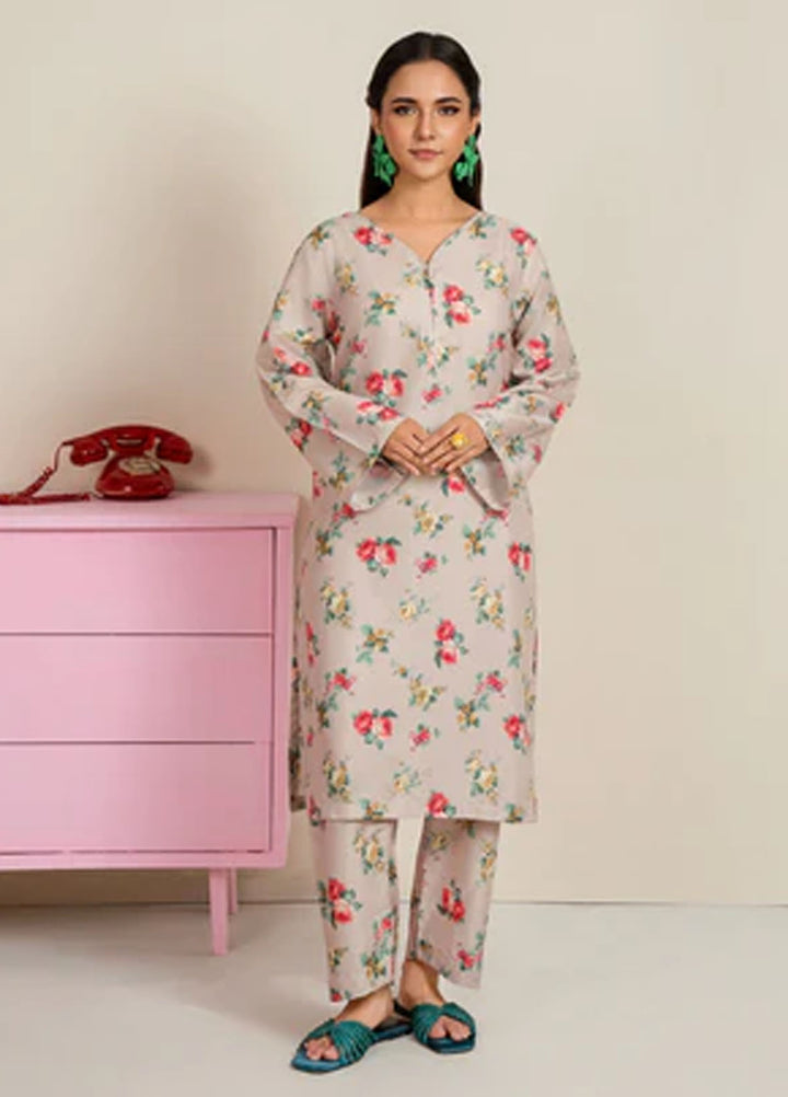Meerak Pret Printed Silk 2 Piece Suit Velisma