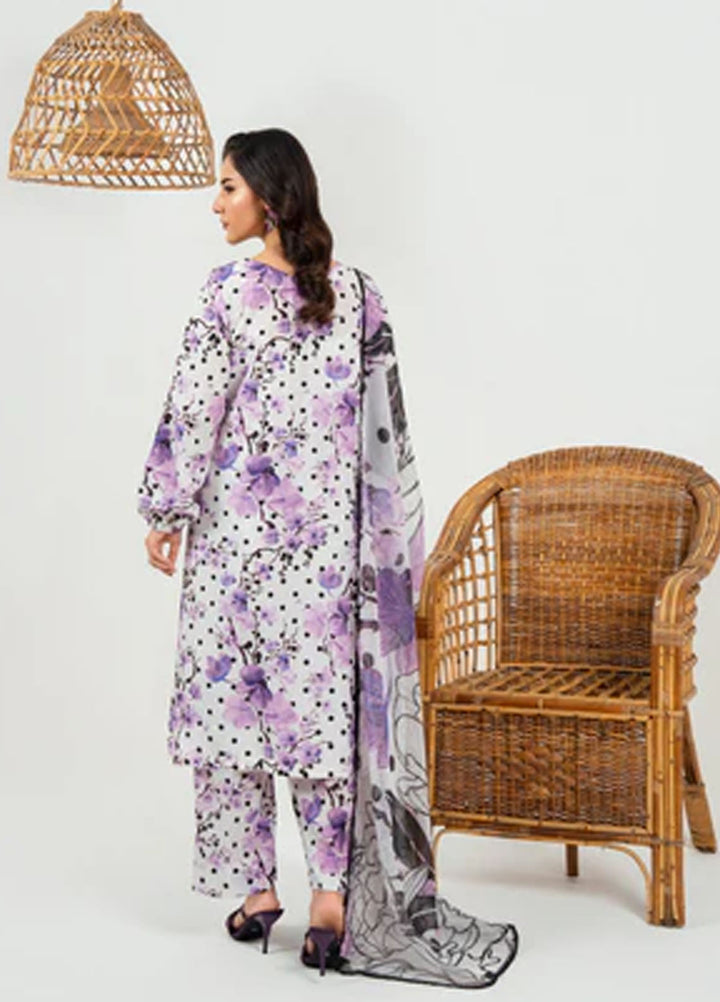 Meerak Pret Printed Silk 3 Piece Suit Purvessa