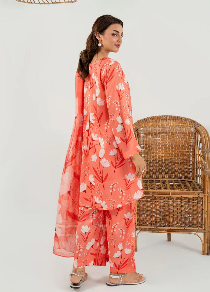 Meerak Pret Printed Silk 3 Piece Suit Virelia