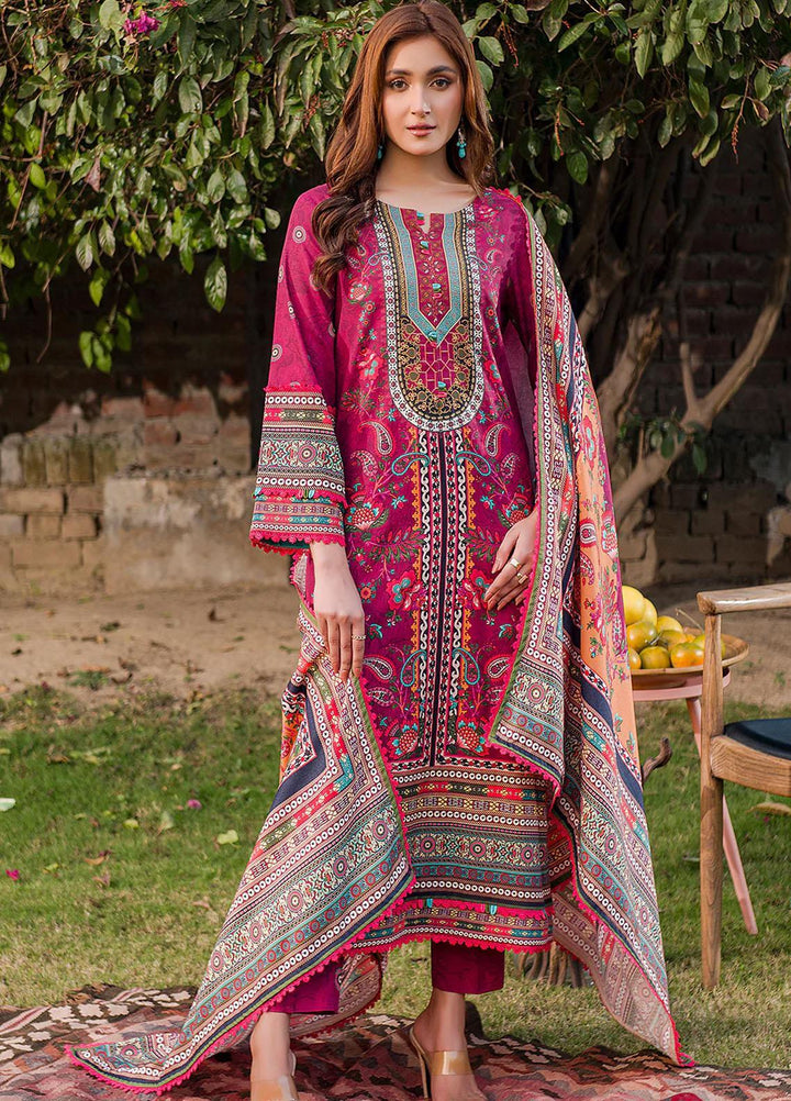 Meerak Printed Khaddar Suits Unstitched 3 Piece MRK24RZ Amroze - Formal Collection