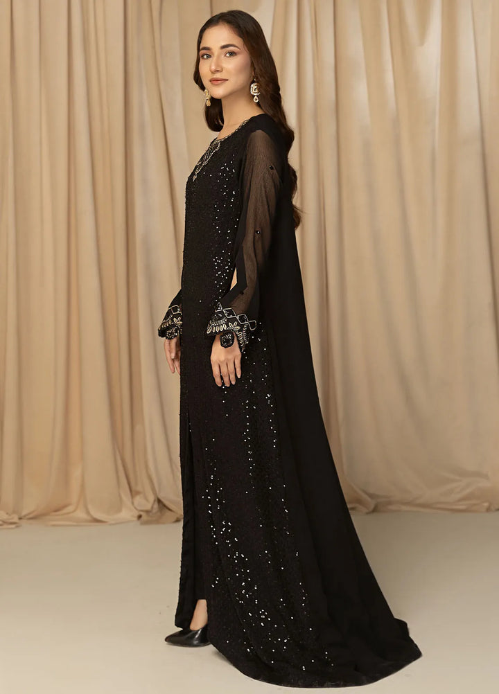 Meeral Pret Embroidered Chiffon 2 Piece Suit Saya