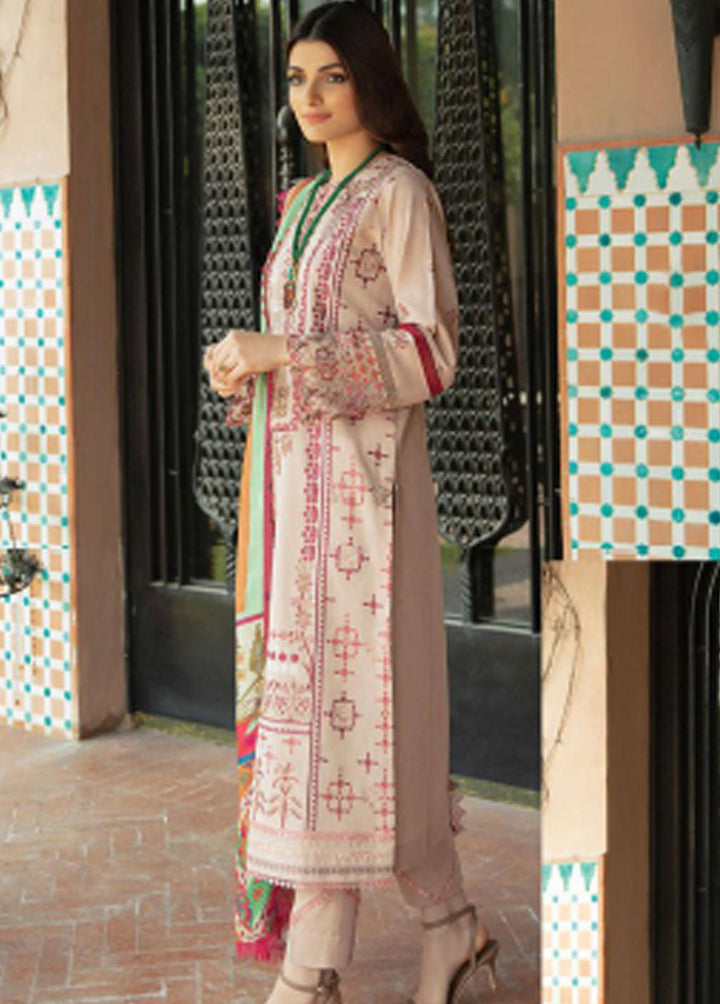 Meeras By Florent Embroidered Khaddar Suits Unstitched 3 Piece FL21M FL-1A - Winter Collection