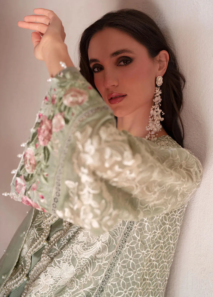 Mehak Yaqoob Pret Embroidered Poly Cotton 4 Piece Suit Eva