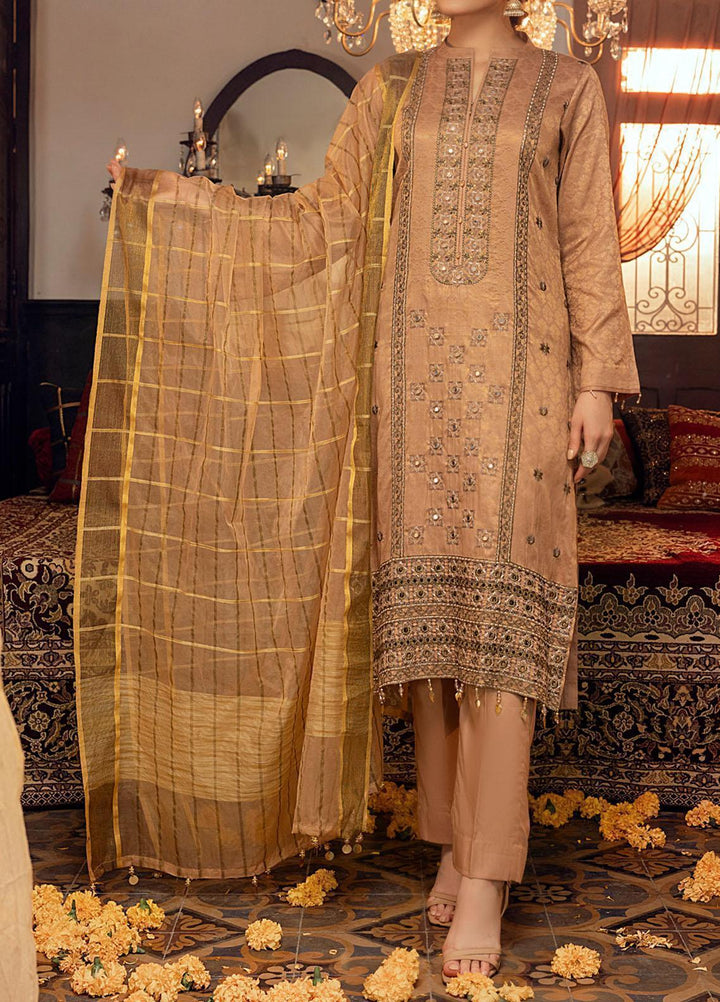 Mehr-e-Gul by Salitex Embroidered Banarsi Suits Unstitched 3 Piece SL21MG WK-00867 - Winter Collection