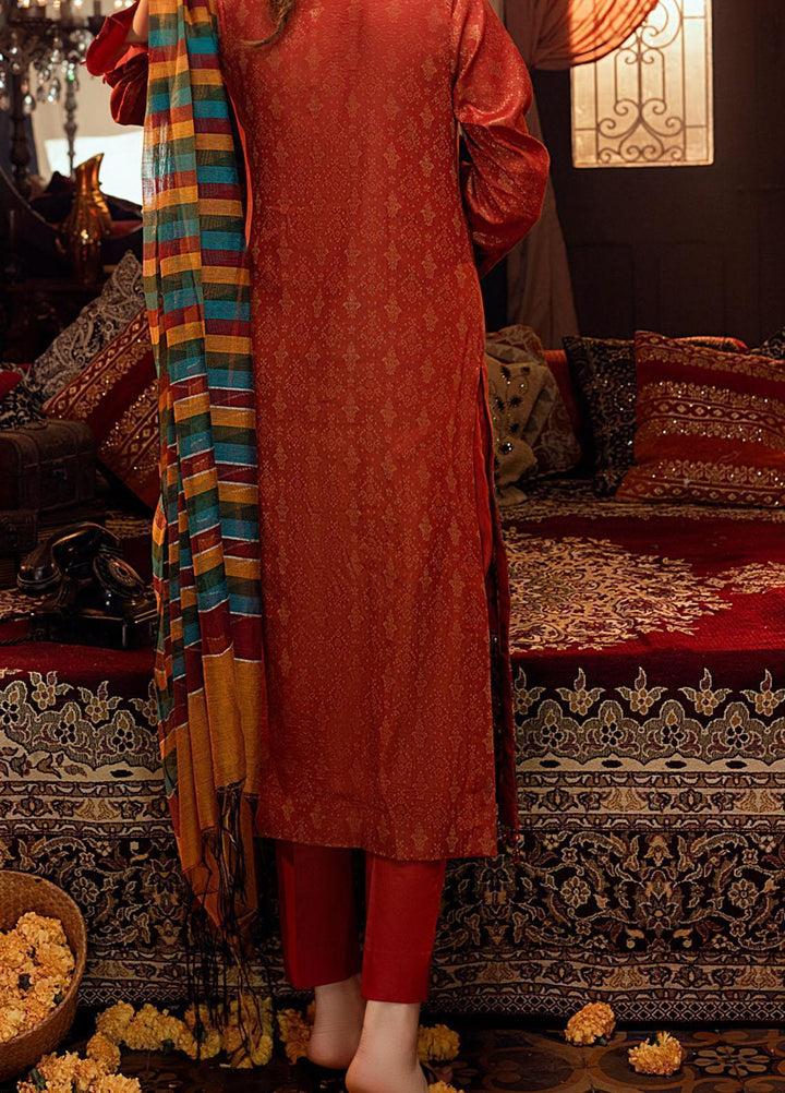 Mehr-e-Gul by Salitex Embroidered Banarsi Suits Unstitched 3 Piece SL21MG WK-00869 - Winter Collection