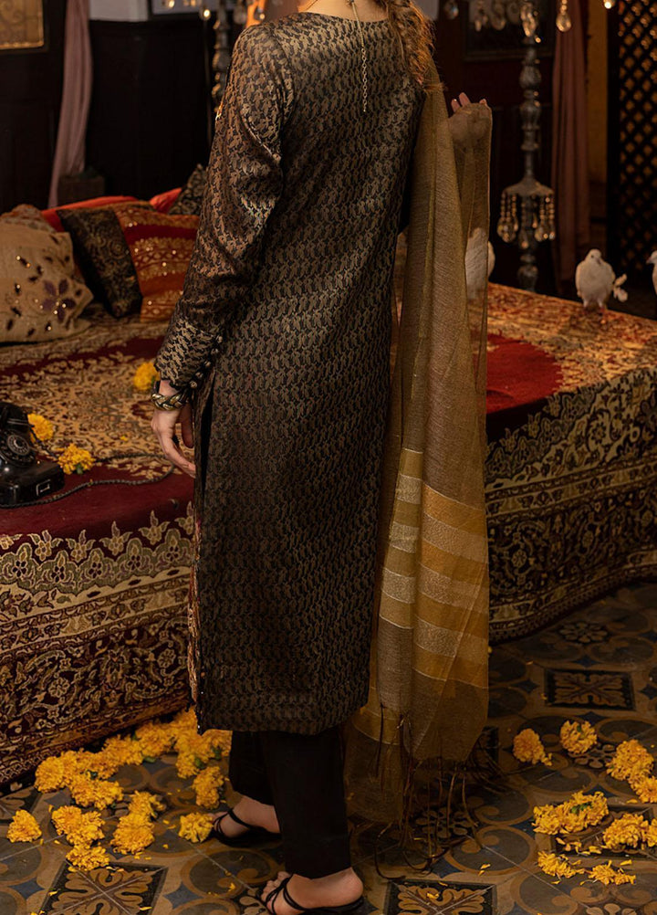 Mehr-e-Gul by Salitex Embroidered Banarsi Suits Unstitched 3 Piece SL21MG WK-00875 - Winter Collection