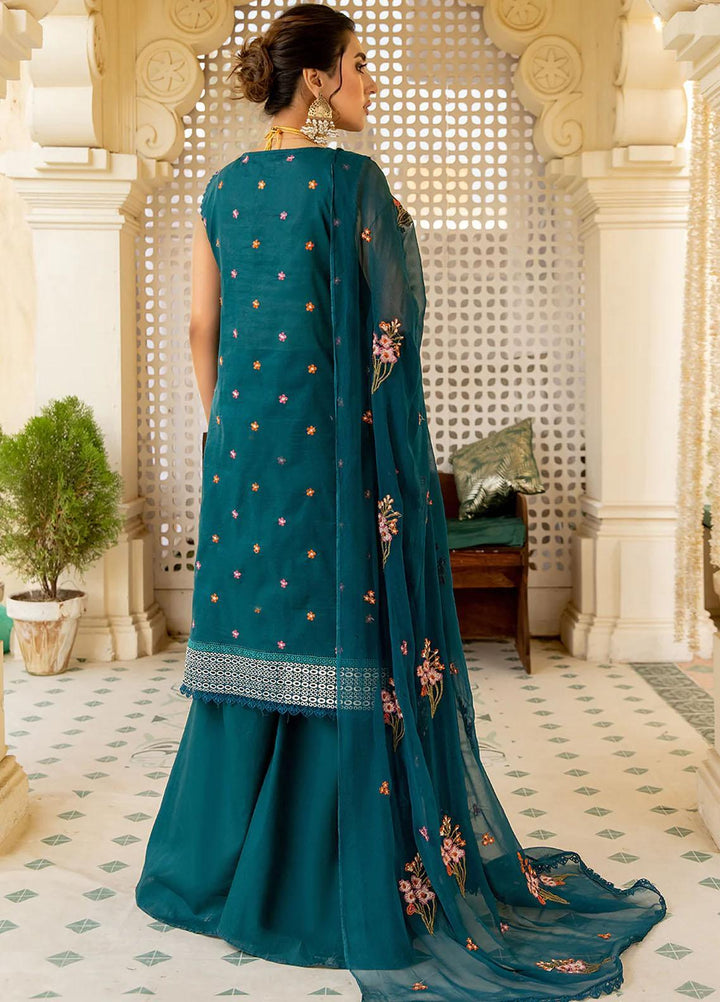 Mehr-E-Mah By Mahnur Embroidered Lawn Suits Unstitched 3 Piece MN23MM D-07 - Summer Collection