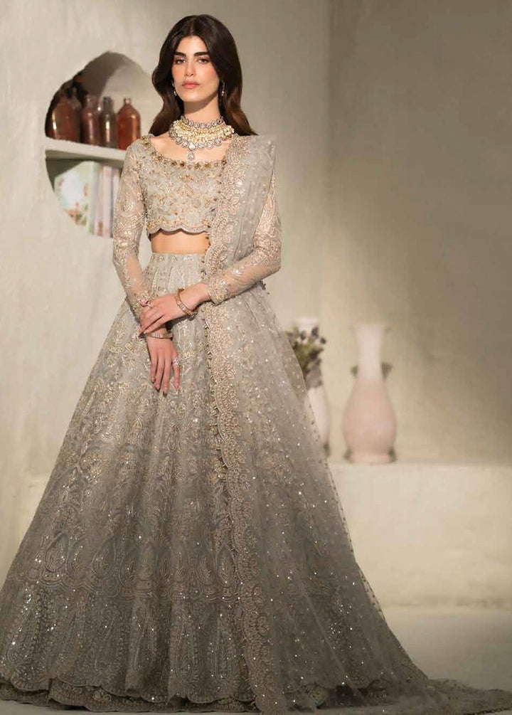 Mehr O Maah By Maryum N Maria Embroidered Organza Suits Unstitched 3 Piece MNM24MM MW23-533 Feme - Luxury Collection