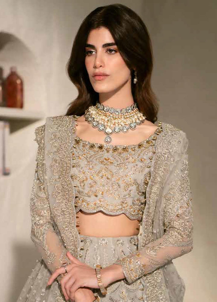 Mehr O Maah By Maryum N Maria Embroidered Organza Suits Unstitched 3 Piece MNM24MM MW23-533 Feme - Luxury Collection