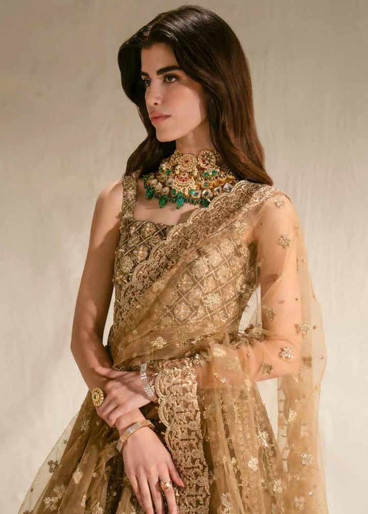 Mehr O Maah By Maryum N Maria Embroidered Organza Suits Unstitched 3 Piece MNM24MM MW23-539 Bennu - Luxury Collection