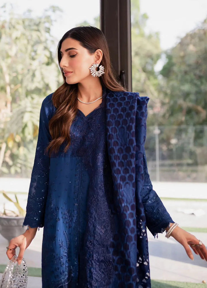 Mela by Nureh Embroidered Lawn Suit Unstitched 3 Piece NU24MF NDS-101 - Festive Summer Collection