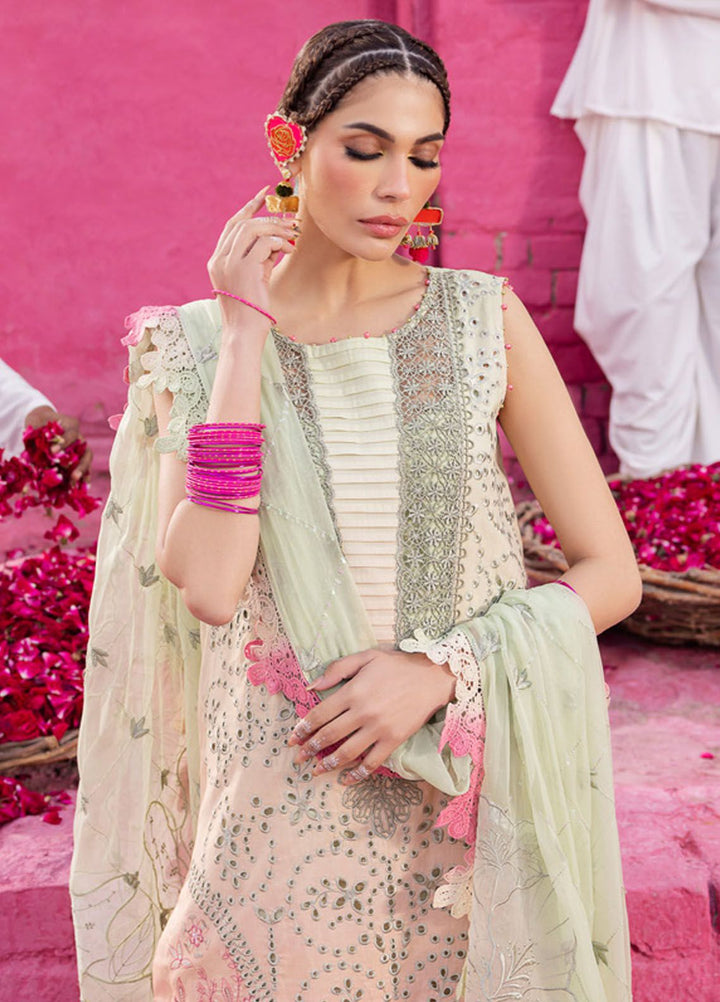 Mela by Nureh Embroidered Lawn Suit Unstitched 3 Piece NU24MF NDS-103 - Festive Summer Collection